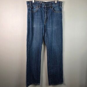 Hurley 99 Relaxed Jeans Mens 33 Blue Denim Skate Surf Casual Pants